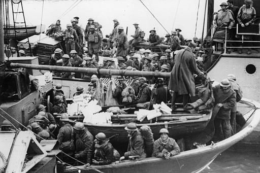 WWII ALLIES RESCUED AT DUNKIRK